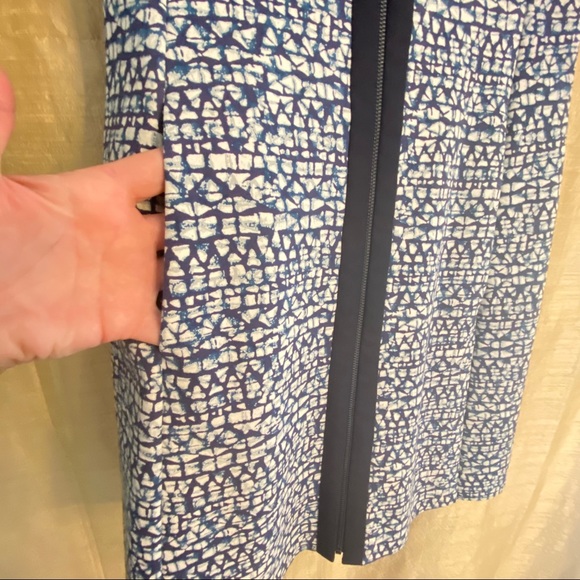 NWOT Tory Burch Ponte Zip Dress - Picture 5 of 6